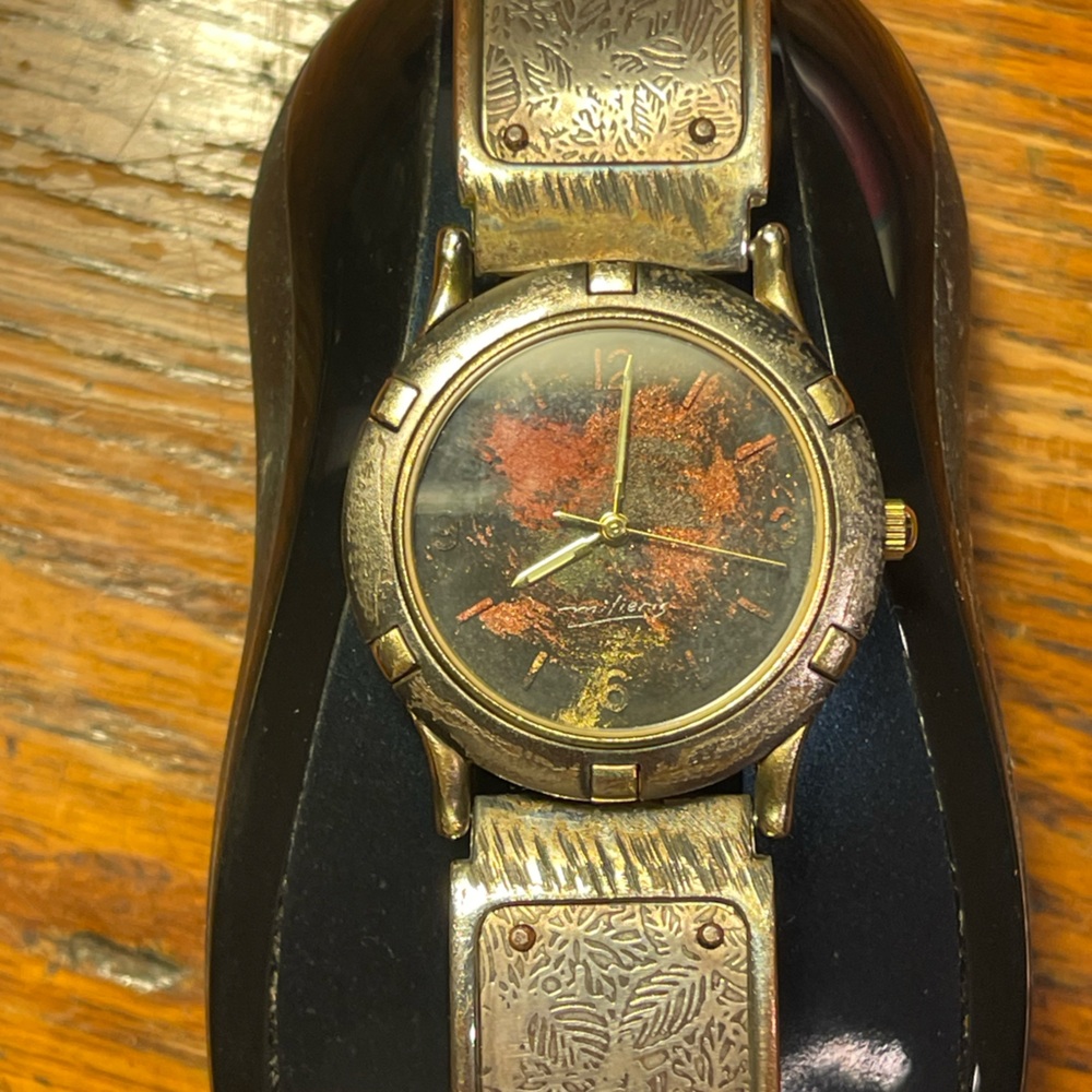 Watch Craft by Eduardo Milieris. Stainless steel/brass. Lmtd edition. EUC - Picture 14 of 15